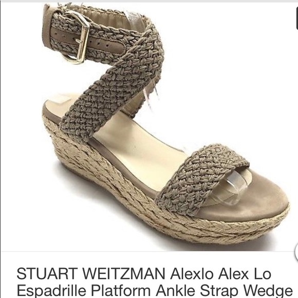Stuart Weitzman Shoes - Stuart Weitzman Alexlo Espadrilles Size 6.5